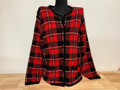 Crystal-Kobe Sweater, Medium, Includes original gold buttons