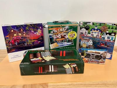 6in1 Game Set, Are you Smarter than a 5th Grader and puzzles