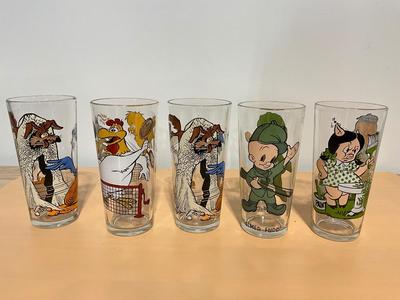 Pepsi Cartoon Collector Glasses - 9