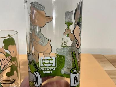 Pepsi Cartoon Collector Glasses - 9