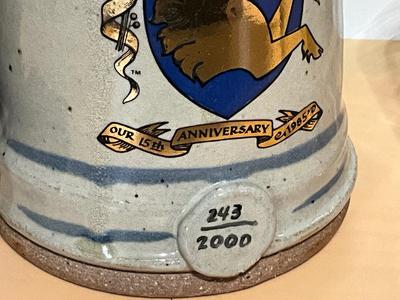 Vintage 1985 MN Renassance 243/2000 Mug with Vintage Coors Glasses