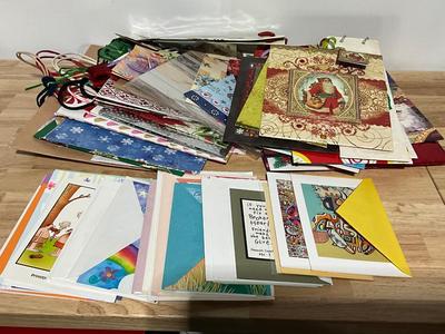 Gift Bags and variety of Cards