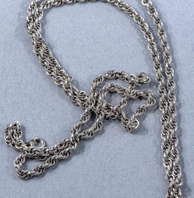 ABALONE BROOCH WITH STERLING CHAIN