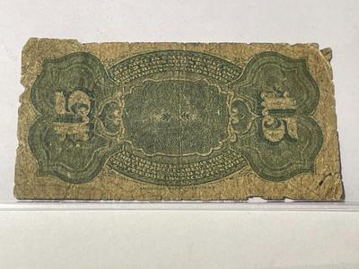 (13) Civil War Era Fractional Currency Banknotes Preowned from an Estate Cleanout Circulated-Nice Circulated Conditions as Pictured.