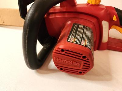 #185 HomeLite Electric Chainsaw