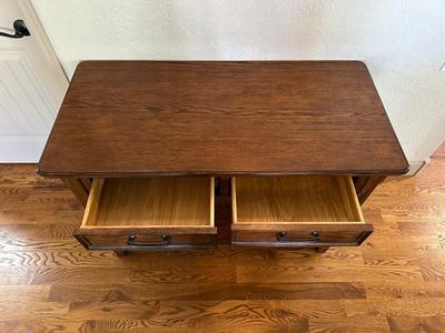 2 DRAWER SOFA/FOYER TABLE