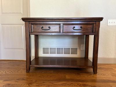 2 DRAWER SOFA/FOYER TABLE