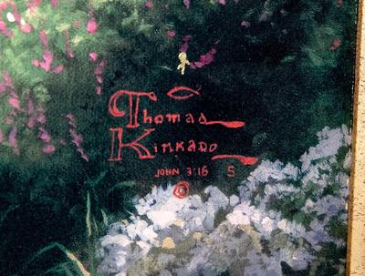 THOMAS KINKADE - "VISIONS OF PARADISE II" - LIMITED GALLERY PROOF EDITION