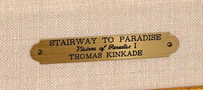 THOMAS KINKADE - "VISIONS OF PARADISE II" - LIMITED GALLERY PROOF EDITION