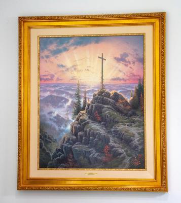 THOMAS KINKADE - "SUNRISE" - LIMITED GALLERY PROOF EDITION
