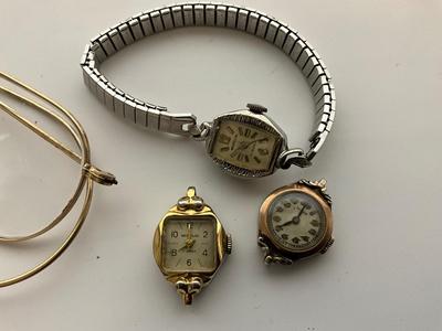 Vintage Glasses and Ladies Watches