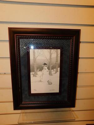 Vintage Framed & Matted Ken Schuler Print 469/600 ‘Dual Signed’