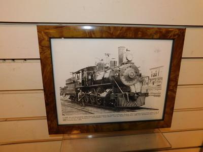 Local Interest - Photo of One of The Earliest N&W Engines (1980)
