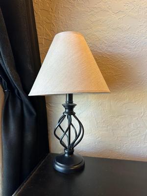 3 DRAWER NIGHT STAND WITH LAMP