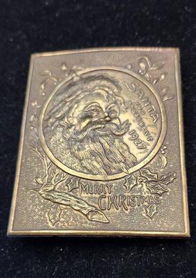 Santa for President Belt Buckle