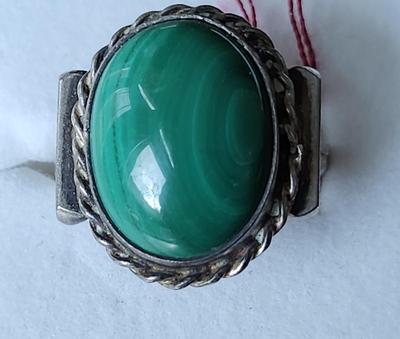 Malachite ring