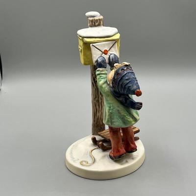 LOT 22D: Goebel Hummel Figurine - Letter to Santa Claus