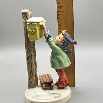 LOT 22D: Goebel Hummel Figurine - Letter to Santa Claus