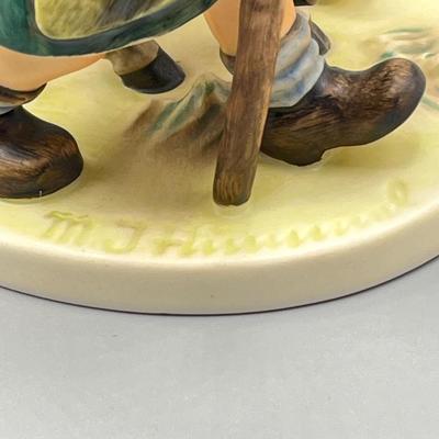 LOT 24D: Goebel Hummel Figurines - Ride Into Christmas and Homeward Bound