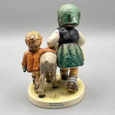 LOT 24D: Goebel Hummel Figurines - Ride Into Christmas and Homeward Bound