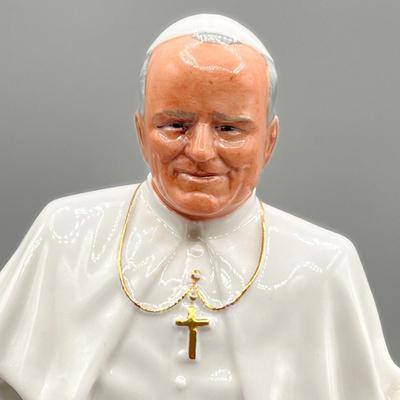 LOT 27D: Royal Doulton His Holiness Pope John Paul II Figurine