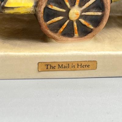LOT 28D: Goebel Hummel Figurine - The Mail is Here