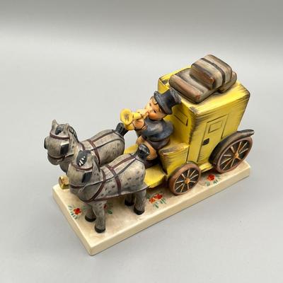 LOT 28D: Goebel Hummel Figurine - The Mail is Here