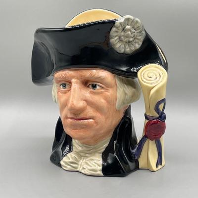 LOT 31D: Royal Doulton Toby Character Jug - George Washington D6669