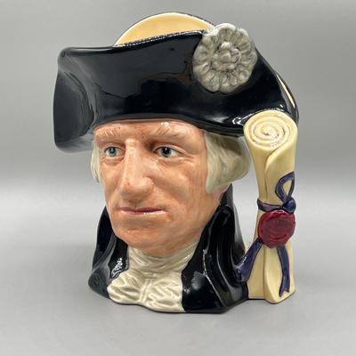 LOT 31D: Royal Doulton Toby Character Jug - George Washington D6669
