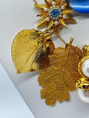 LOT 117J: 1/20th 14K Gold-Filled 18" Necklace w/ Beaded Necklaces and Pendants