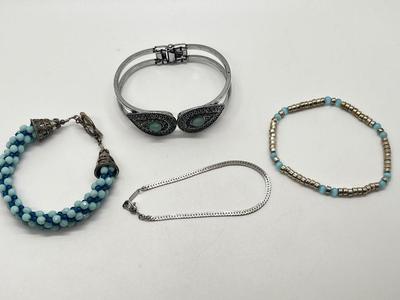 LOT 119J: Necklaces, Bracelets, Earrings and More