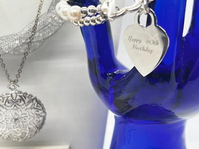 LOT 120J: Necklaces, Bracelets and Earrings