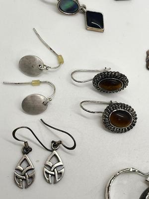 LOT 121J: Collections of Earrings, Rings and More