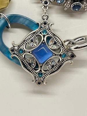 LOT 131J: Costume Jewelry Collection - Necklaces, Bracelets, Earrings