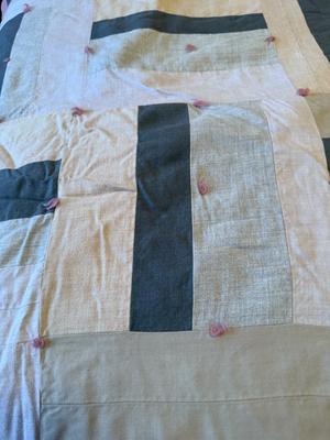 Hand tied heavier quilt