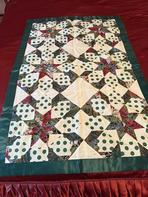 Beautiful light weight lap quilt