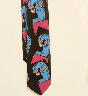 Vtg Peter Max Rare Neo Max Top/& Tie Red Room by Dega 1978