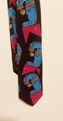 Vtg Peter Max Rare Neo Max Top/& Tie Red Room by Dega 1978