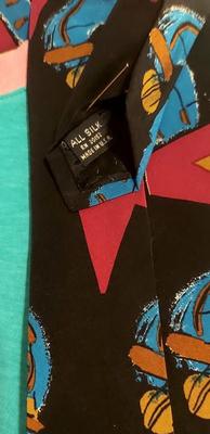 Vtg Peter Max Rare Neo Max Top/& Tie Red Room by Dega 1978
