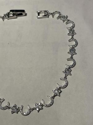 New Never Worn Designer "YGI" Sterling Silver .925 Dainty Crystal/CZ 8" Bracelet as Pictured. FREE DOMESTIC SHIPPING.