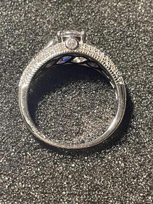 New Never Worn Designer Sterling Silver .925 Cocktail CZ's Ring Size-9 as Pictured. FREE DOMESTIC SHIPPING.