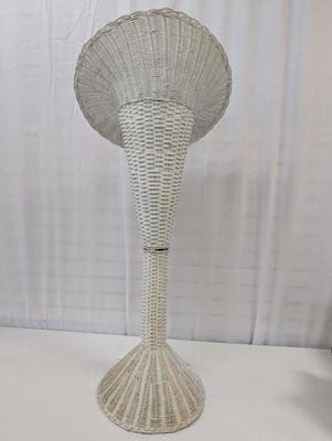 Wicker Plant Stand