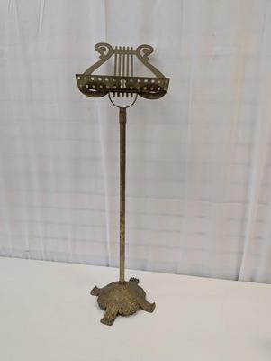Antique Decorative Brass Bible Book Altar Stand