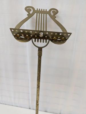 Antique Decorative Brass Bible Book Altar Stand