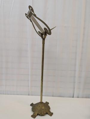 Antique Decorative Brass Bible Book Altar Stand