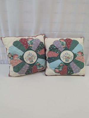 Vintage Hand Stitched Throw Pillows