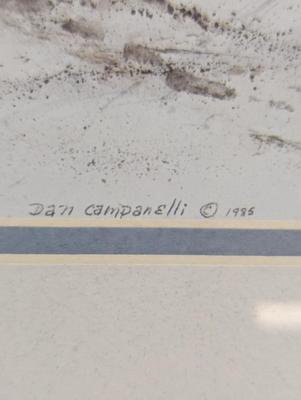 Dan Campanelli The Daily Beggars Approx 21 1/4" x 17 1/4"