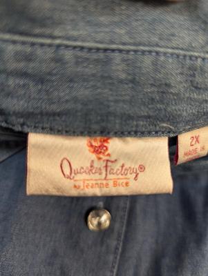 The Quacker Factory Fall Fall Shirt Size 2X With Tags