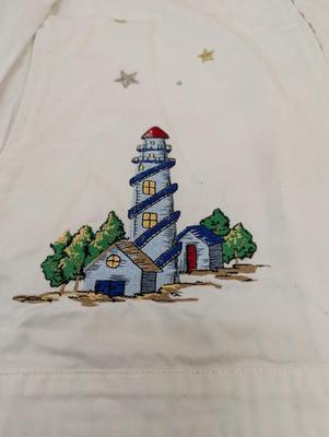 The Quacker Factory Lighthouse Zip Up Hoodie Size 3X