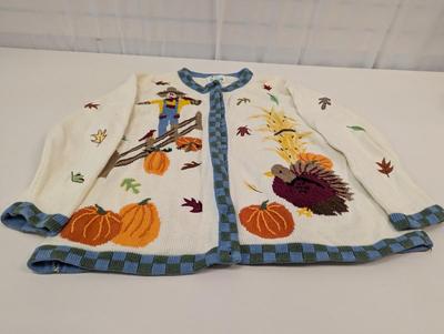 The Quacker Factory Fall Sweater Size 2X